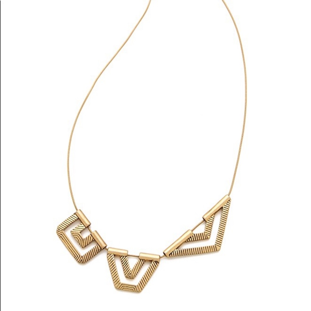 Madewell Etched Geomix Necklace